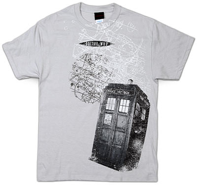 All Over Doctor Who Tardis T-Shirt