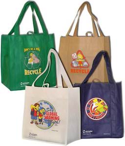 The Simpsons Reusable Grocery Shopping Bags