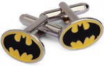 Batman logo cufflinks