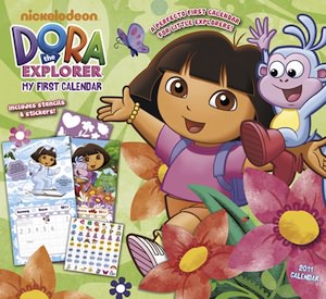 Dora The Explorer Calendar 2011