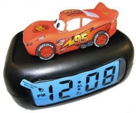 Card Alarm clock with lightning McQueen