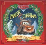 Cars Mater saves Christmas book