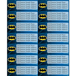 Batman Address Labels