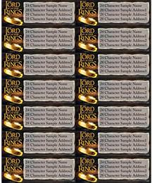 Lord Of The Rings Address Labels