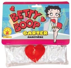 Betty Boop Heart Garter