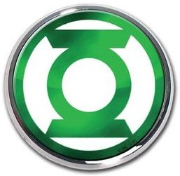 Green Lantern Metal Emblem