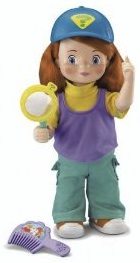 Fisher Price Darby doll that moves and talks.