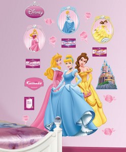 Princess Wall Decal Set