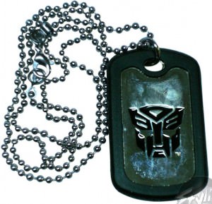 Transformers Autobot Dog Tag