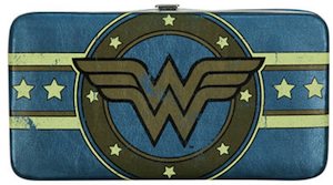 Wonder Woman Logo Wallet (metallic print)