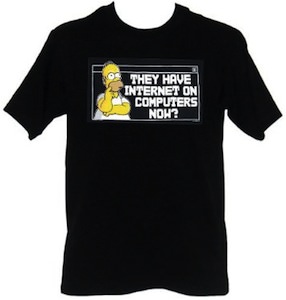Homer Internet T-Shirt