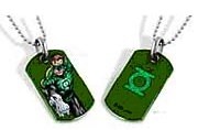 Green Lantern Hal Jordan Dog Tag Necklace