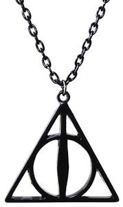 Harry Potter Deathly Hallows Crest necklace