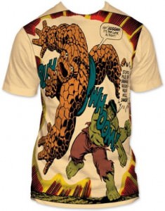 Marvel Hulk VS Thing T-Shirt