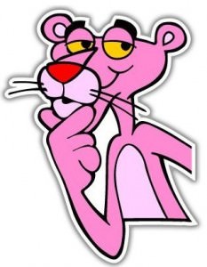 Pink Panther Sticker Decal