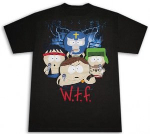 South Park W.T.F. Wrestling T-Shirt