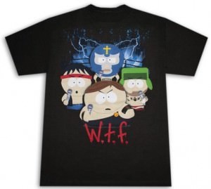 South Park W.T.F. Wrestling T-Shirt