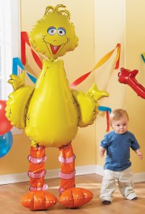 Big Bird Life Size Sesame Street balloon