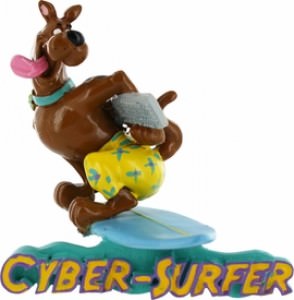 Scooby-Doo Surfing Computer Topper