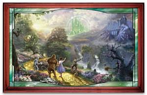 The Wizard Of Oz Illuminated Stained Glass