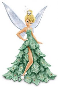 Tinker Bell Christmas Tree Gown Figurine