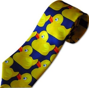 Rubber Ducks Necktie