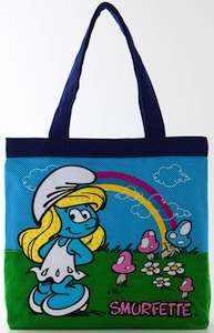 The Smurfs Smurfette tote bag