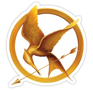 The Hunger Games Mockingjay sticker