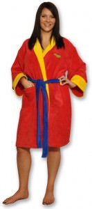 DC Comics Wonder Woman Bath Robe