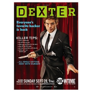 Dexter Wired Magazine Poster