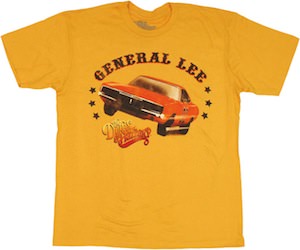 The Dukes of Hazzard T-shirt with General lee