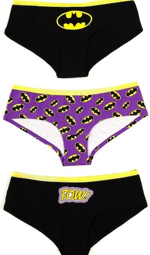 Batman underwear for girls