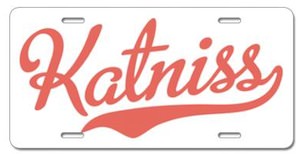 Katniss License Plate