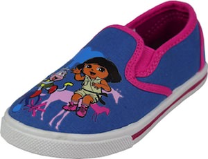 Dora & Boots Slip-On Shoes