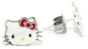 Special Hello Kitty sterling silver earrings