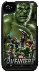 Marvel Avngers iPhone 4S case with the Hulk