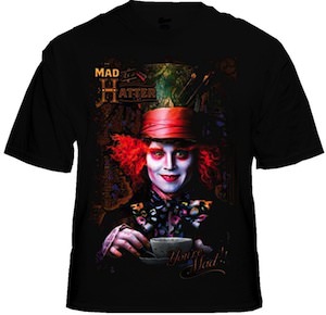 Alice In Wonderland Mad Hatter T-Shirt