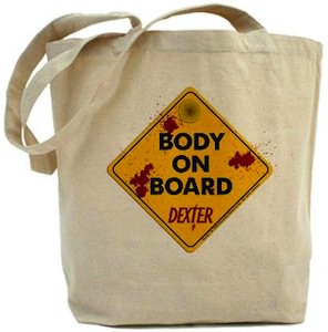 Dexter Body On Board Tote Bag