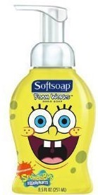 Spongebob Squarepants Hand Soap Pump