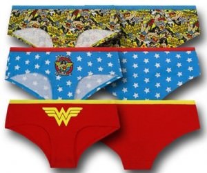 Wonder Woman Juniors 3 Pack Briefs