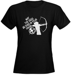 The Hunger Games Katniss May The Odds T-Shirt