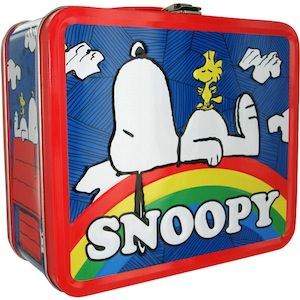 Snoopy And Woodstock Rainbow Lunch Box