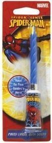 Marvel Spider-Man Birthday Candle With Sound