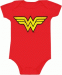 Wonder Woman Logo Baby Bodysuit