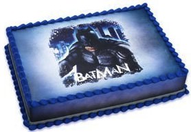Batman Edible Cake Topper Image