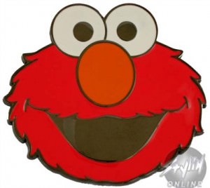 Sesame Street Elmo Belt Buckle