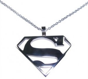 Superman Logo Necklace