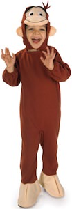 Curious George Kids Costume