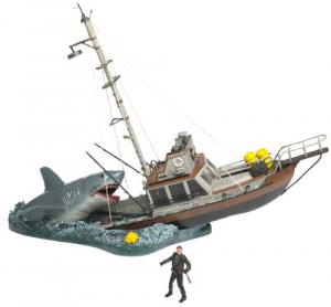 Jaws Movie Scene Figure Box Set