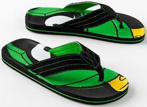 Looney Tunes Marvin The Martian Flip Flops